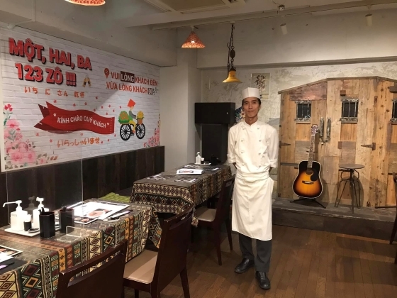 ドー・テュン・トゥンさん（３８才）　ベトナム　ホーチミン出身