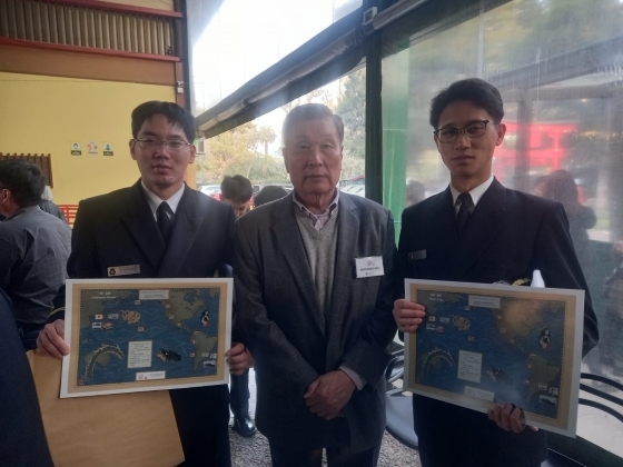 海上自衛隊練習艦隊の歓迎会