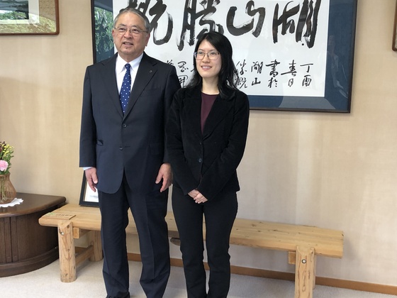 増井副知事を表敬訪問