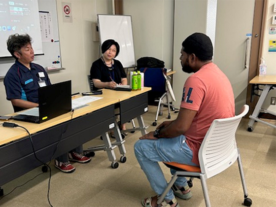 留学生のための就職支援講座 「面接マナー・面接体験」