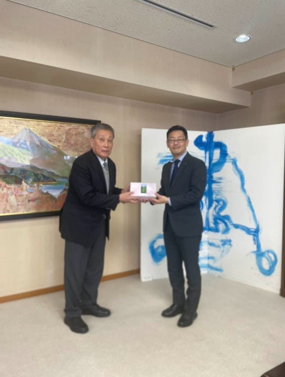 アルゼンチン静岡県人会会長 副知事表敬訪問