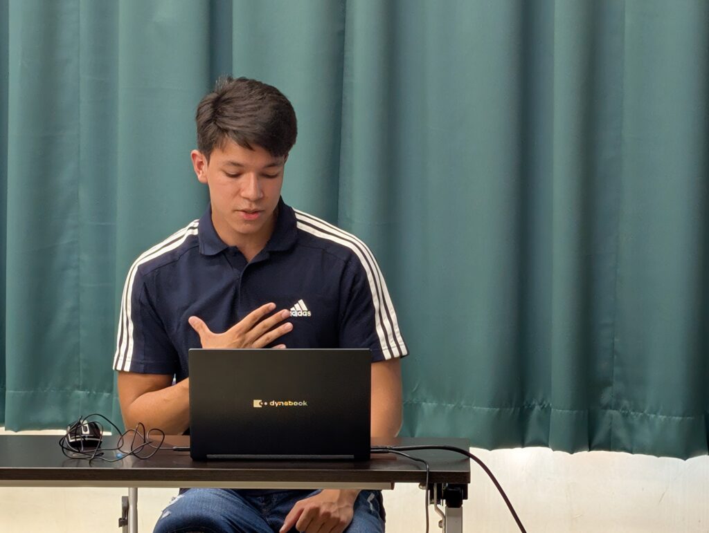 ブラジル人学校に在籍する生徒へ講話をしました