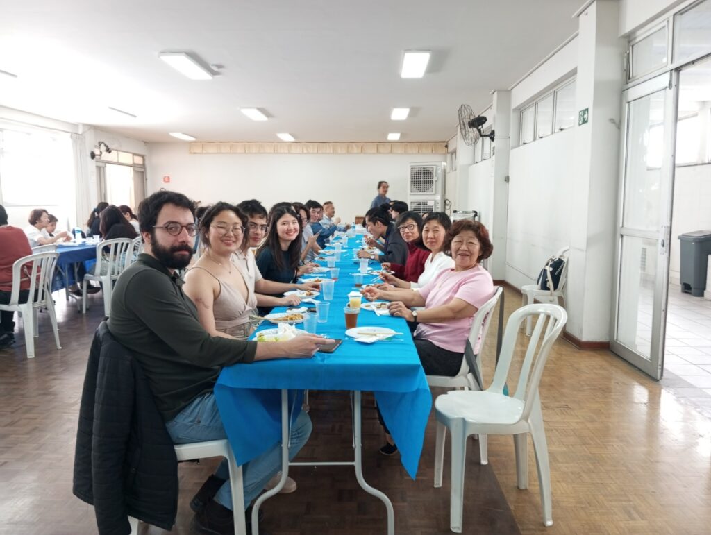 ブラジル県人会　青年部との昼食会