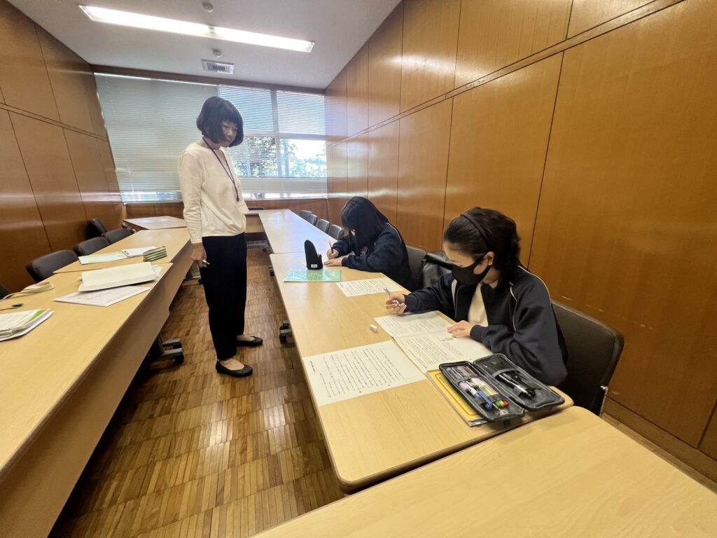 2023年度　日本語教室（浜松北高定時制、誠恵高校）
