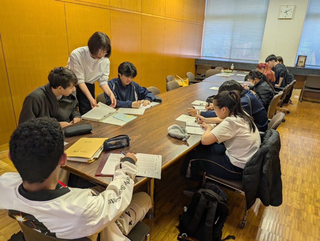 2024年度　日本語教室（浜松北高定時制、誠恵高校）